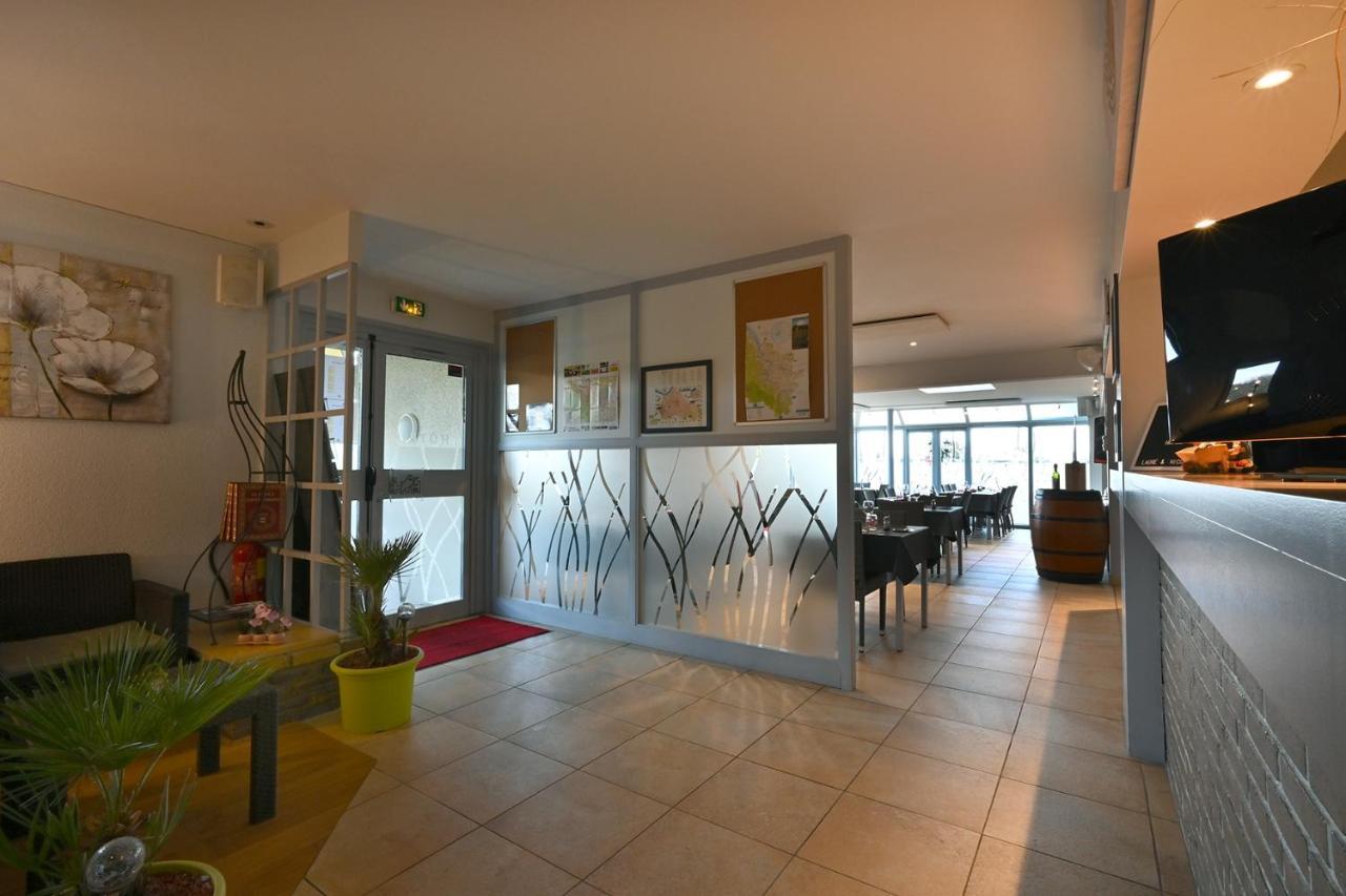 Logis Hotel Horus Restaurant Les Bruyeres Toulenne Exteriör bild